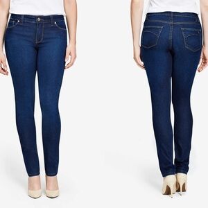 BEIJA FLOR NWOT Elegant Indigo Women's Jennifer Boot Cut Leg Jeans